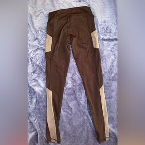 Black and grey leggings